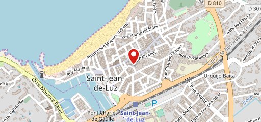 Chop Suey Saint Jean de Luz sur la carte