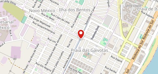 Chopp Kaiser Delivery no mapa