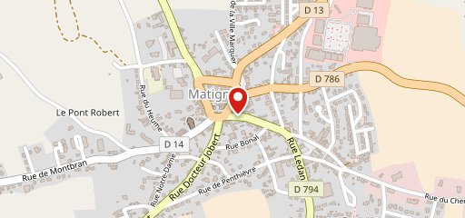 La Madeleine sur la carte