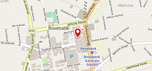 Chunky Chau Rosebank sur la carte