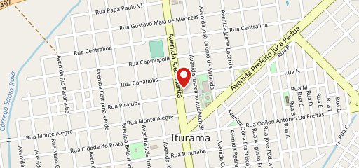 Churrascaria Brasil no mapa