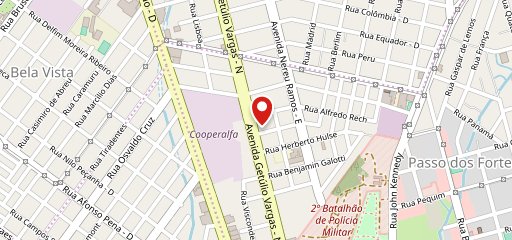 Celsão Churrascaria e Pizzaria no mapa