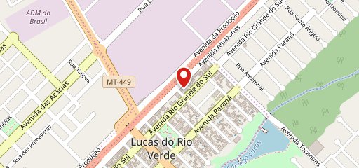 Churrascaria E Lanchonete Ciriema no mapa