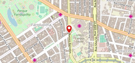 Churrascaria e Panqueria Na Brasa no mapa