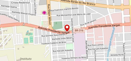 CHURRASCARIA E PETISCARIA IOLANDA no mapa