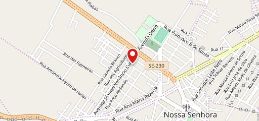 Churrascaria e Pizzaria Gonzaga no mapa