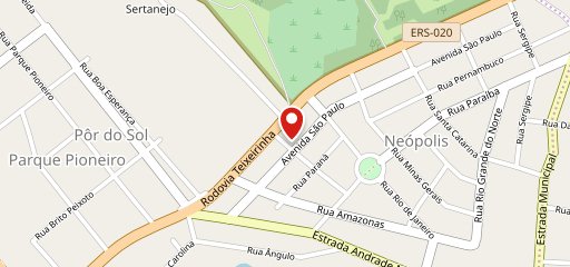 Churrascaria Santo André II no mapa