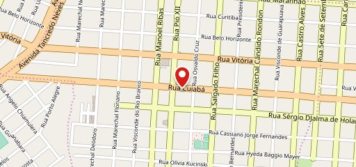 Churrasco Cascavel Delivery no mapa