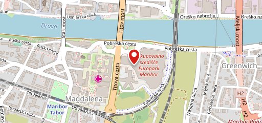 Chuty's Maribor Europark sulla mappa