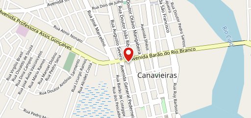 Cia das Ostras Canavieiras BA no mapa