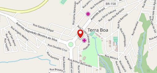 Cia Pizza Terra Boa no mapa