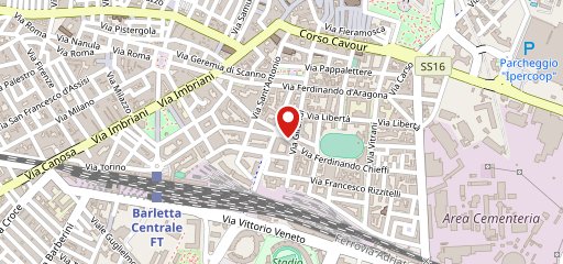 Cialde in Città - via Chieffi sulla mappa