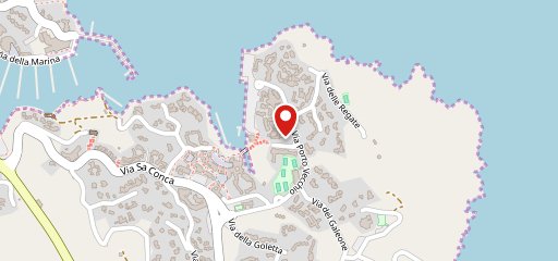 Cibò Porto Cervo sulla mappa