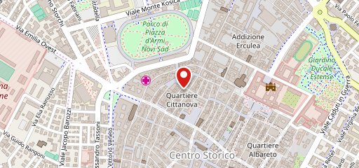 Cicchetto Bottega sulla mappa