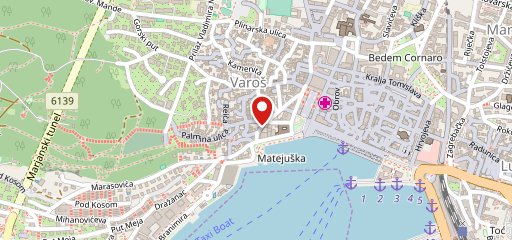 Cicibela food and wine bar (SPLIT) sulla mappa