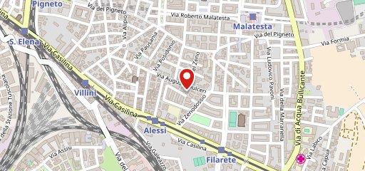 Cinese Casa sulla mappa