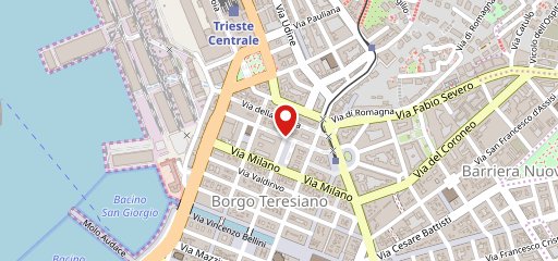 Ciò Là Trieste sulla mappa