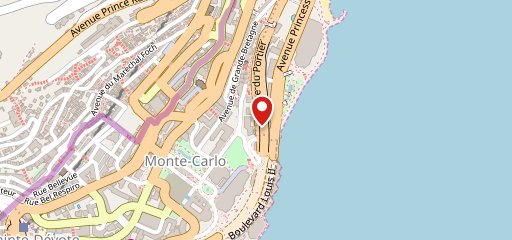 Cipriani Monte Carlo sur la carte