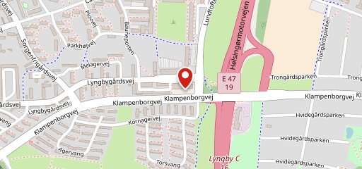 Circle K Lyngbygårdsvej, Lyngby sur la carte