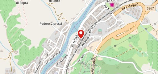 Osteria della Rinascita sulla mappa