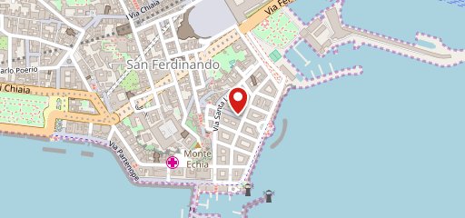 Ciro a Santa Lucia sur la carte