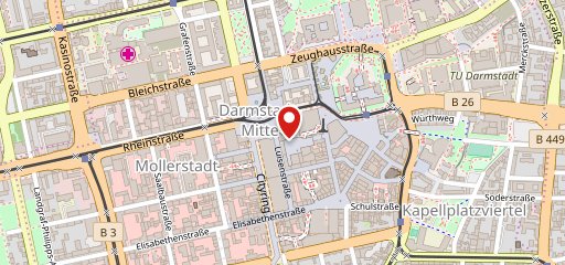 Ciro il lattaio Darmstadt sur la carte