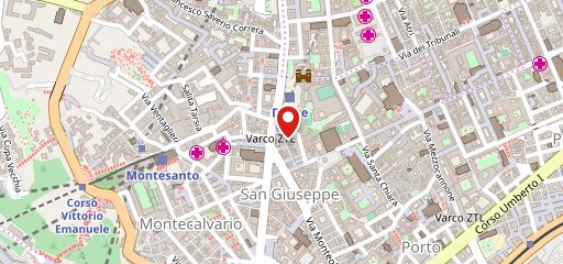 Cisterna cafè & bistrot sulla mappa