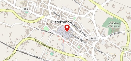 Cisternino Antico Borgo sulla mappa