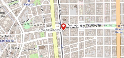 Cita Bistrot Milano auf Karte