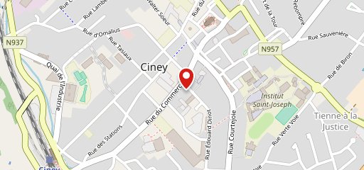 City Pizza Ciney sur la carte