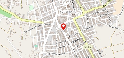 Classica Pizzeria Ruffano sulla mappa