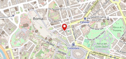 Cleto - La porta del Colosseo sur la carte