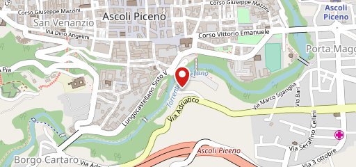 clorofilla Ascoli Piceno sulla mappa