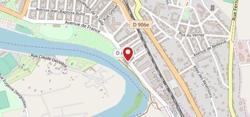 Les Berges de l'Aviron sur la carte