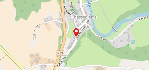 Club des jeunes chassepierre sur la carte