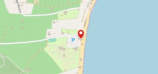 Club Les Palmiers - Plage de Pampelonne sur la carte