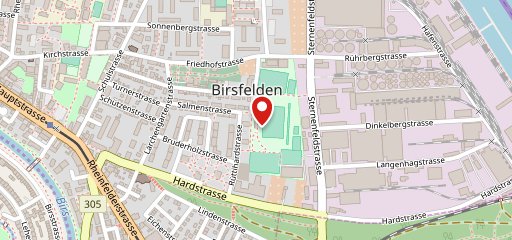 Clublokal Sternenfeld Fc Birsfelden sur la carte