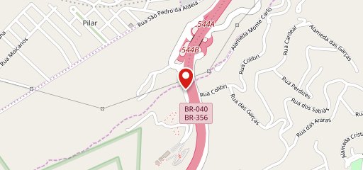 Coco cana no mapa