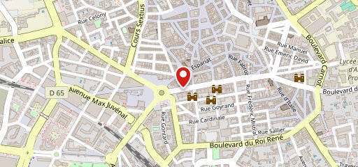 Coffe Shop sur la carte