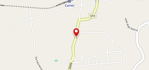 Coffee Shop Carini sur la carte