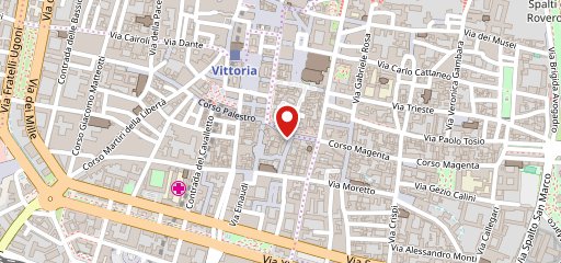 Poke House Brescia Zanardelli sulla mappa