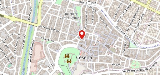 Ristorante Cohiba sulla mappa