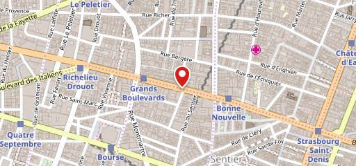 Cojean Grands Boulevards sur la carte