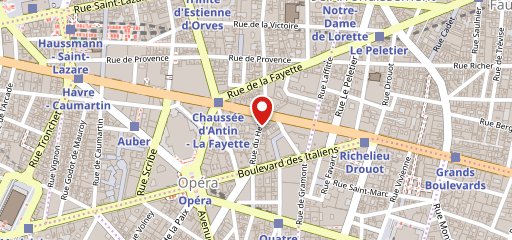 Cojean Haussmann sur la carte