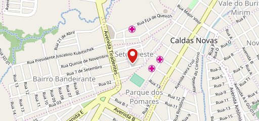 Coliseu Pizza e Espetinhos no mapa