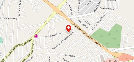 Rodney Colonial Pizza no mapa