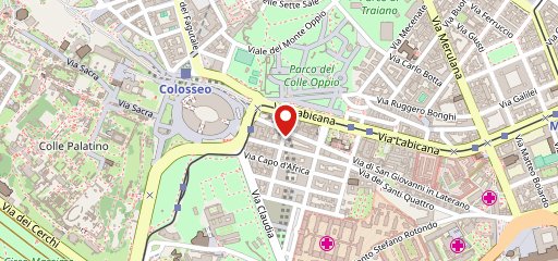 Il Salotto del Colosseo sur la carte