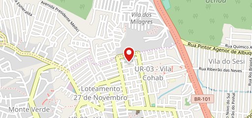 Comedoria Balatcho no mapa