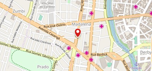 Comedoria da Chefa no mapa