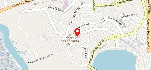 COMETA PIZZA & BURGER no mapa